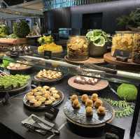 台北美食，晶華酒店Buffet 柏麗廳，異國料理種類多、海鮮新鮮、生魚片、壽司🍣、甜點任選！