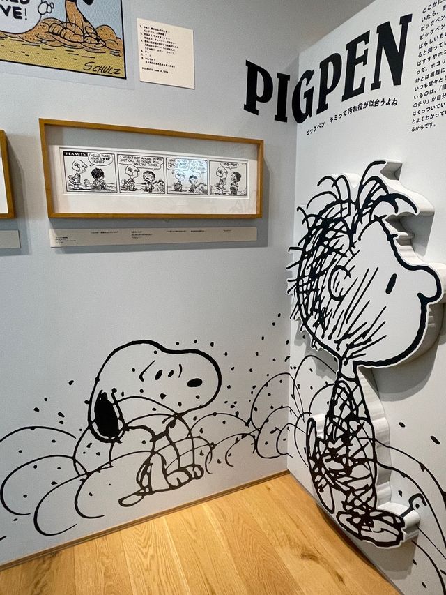 東京潮聖😌Snoopy Museum❤️漫畫創作超大Snoopy🤩粉絲必去‼️