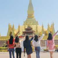 Vientiane Great Golden Stupa 😮