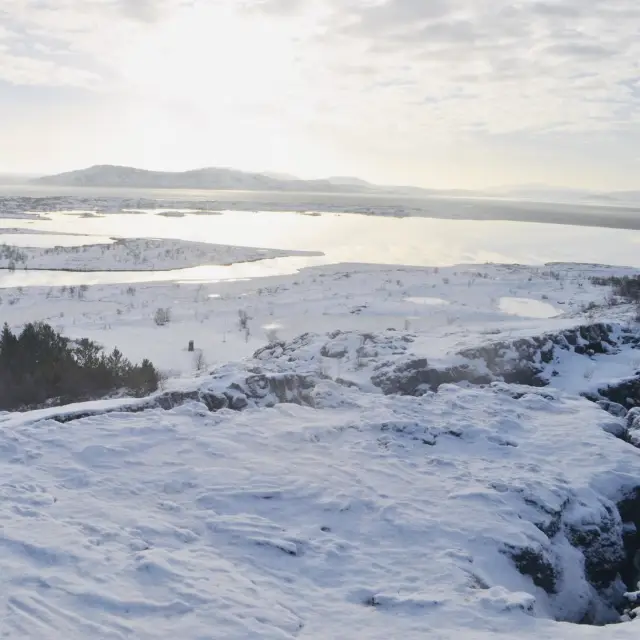 Hakið: Main Viewpoint of Þingvellir National 