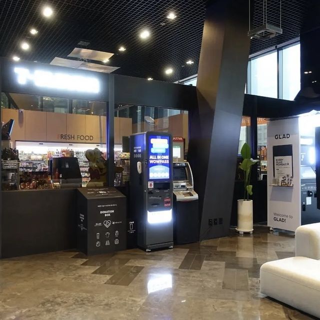 非常方便舒適嘅Glad hotel
