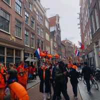 荷蘭🇳🇱阿姆斯特丹 Amsterdam 👑🧡國王節King’s Day