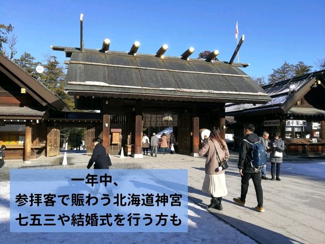 北海道神宮散策で自然を満喫♪