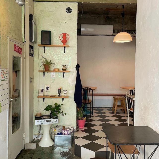 釜山復古咖啡店，食物好吃又漂亮！