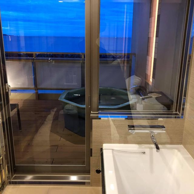 米子岸邊溫泉♨️旅館😍鄉郊一泊兩食🤭私人露台風呂😆皆生游月