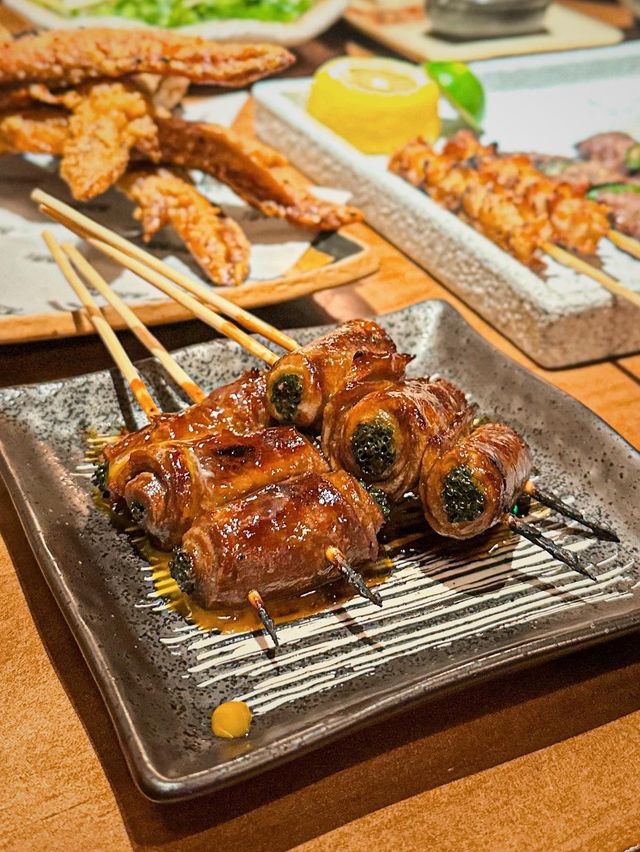炭火地雞｜以日本備長炭製串燒🔥甚有日本居酒屋氣氛