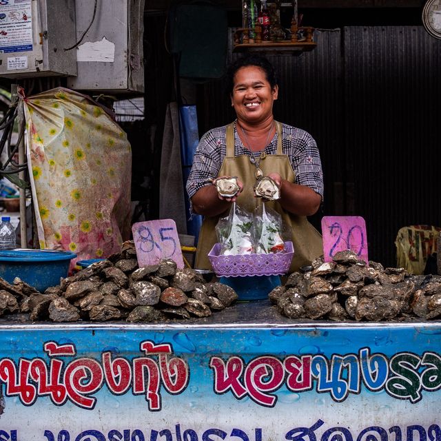 เรื่องหอยปล่อยให้กุ้งจัดการ ร้านน้องกุ้ง สุราษฎร์ฯ