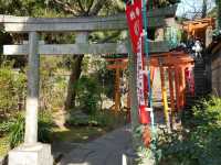 Hanazono Inari Shrine at Ueno Park