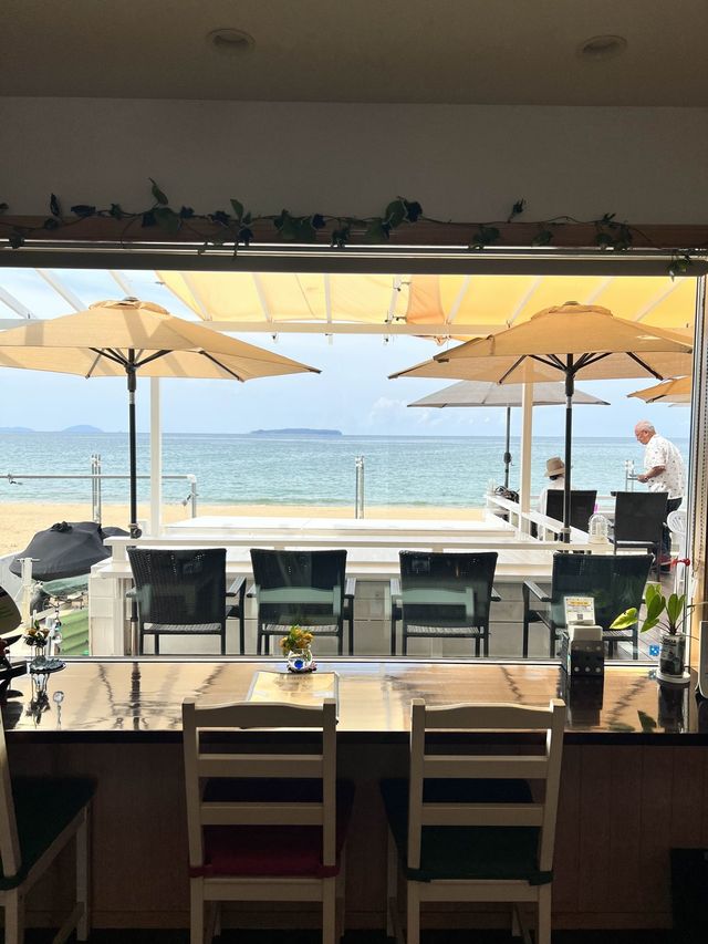 〖 福岡･福津市〗綺麗な海を眺めながらランチが出来る🍽✨