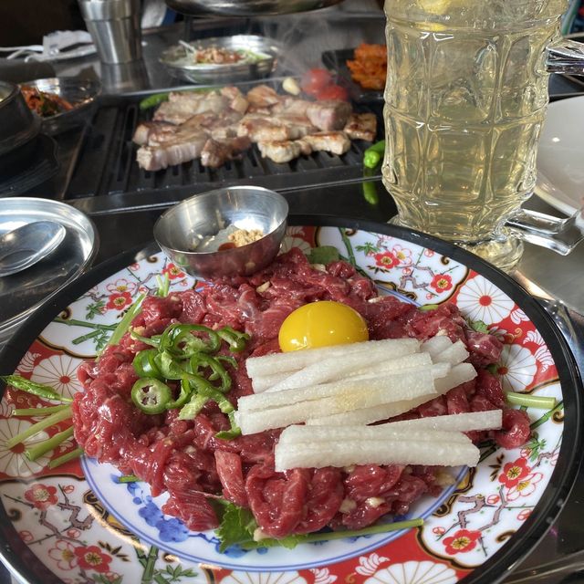 [인창동] 돼지와 소의 만남이 찰떡 '오프로고기집'🐷