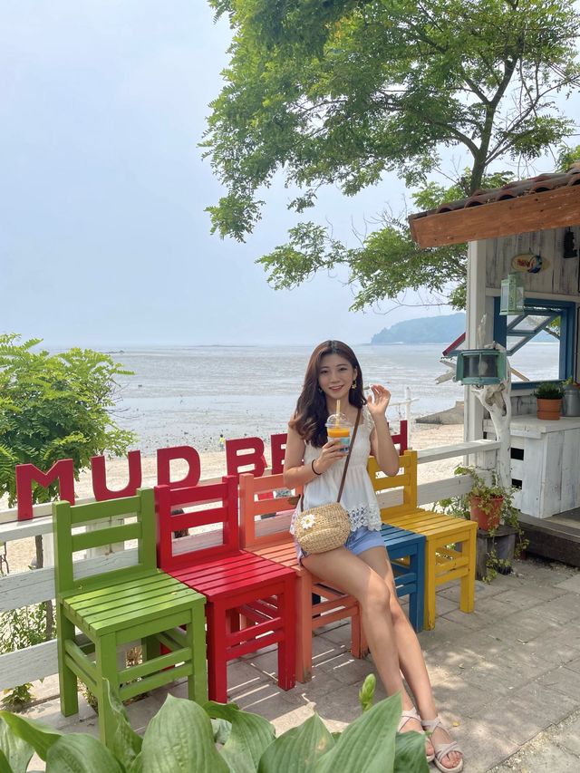 바다 뻘 뷰가 이렇게 이쁘다구요?!🌊 뻘다방☕️