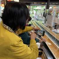 กินโซเม็ง น้ำเย็นภูเขา ที่โตรกทาคาชิโฮะ