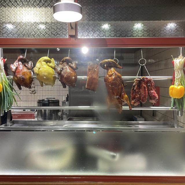 懷舊佈置自助餐
