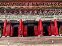 台湾　台湾観光　 忠烈祠の交代式に遭遇！