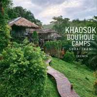 Khaosok Boutique Camps จ.สุราษฎร์ธานี