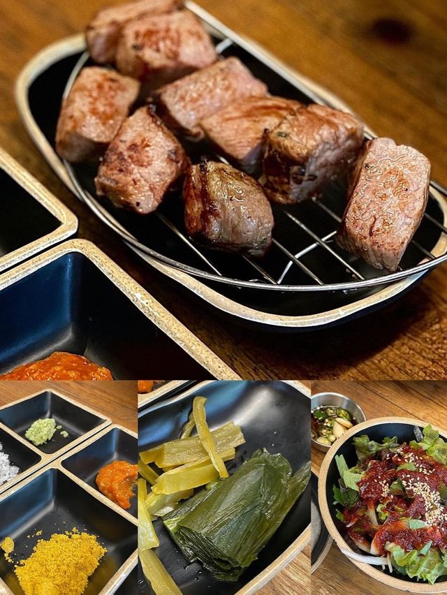 온천천에서 즐기는 일본 료칸 컨셉 고깃집이 있다구?