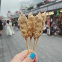 【東京】浅草に食べ歩き「浅草きびだんごあづま」