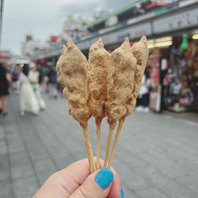 【東京】浅草に食べ歩き「浅草きびだんごあづま」