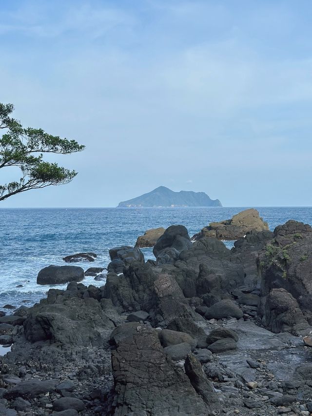 《宜蘭》一線天秘境 礁岩海景步道-北關海潮公園