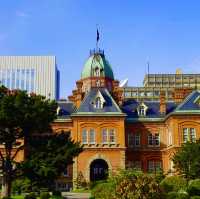 🏰이국적인 풍경과 여유로운 🌳삿포로에 위치한 홋카이도청😌
