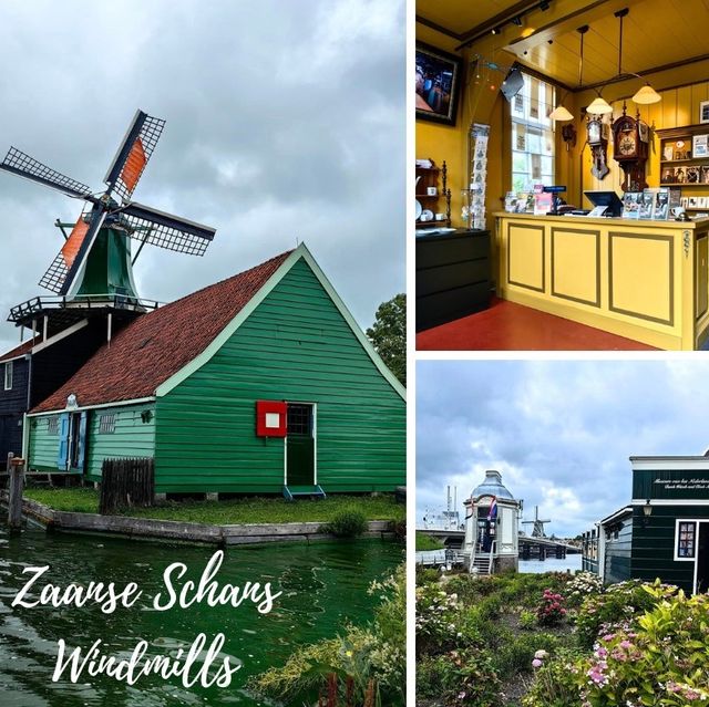 Zaanse Schans Countryside and Windmills 