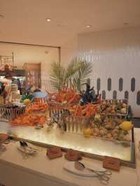 屯門高質自助餐，三文魚和南瓜湯最出色 