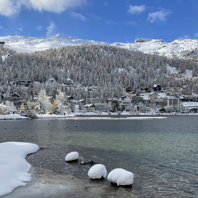 Winter Bliss at Lake St. Moritz