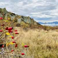 Hiking at Clay Cliffs near Omarama