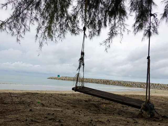 ที่เที่ยวสงขลา หาดบ่ออิฐ ทะเลสวย 🌴🌴