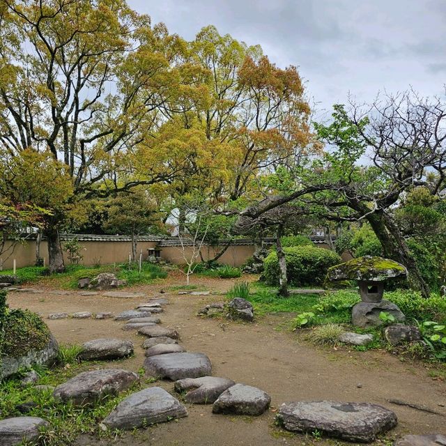 日本杵筑城下町的武士屋