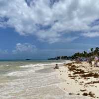 Playa Paraíso in Playa del Carmen, Mexico🇲🇽