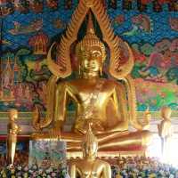  เที่ยวโบสถ์สีน้ำเงิน วัดปากน้ำแขมหนู