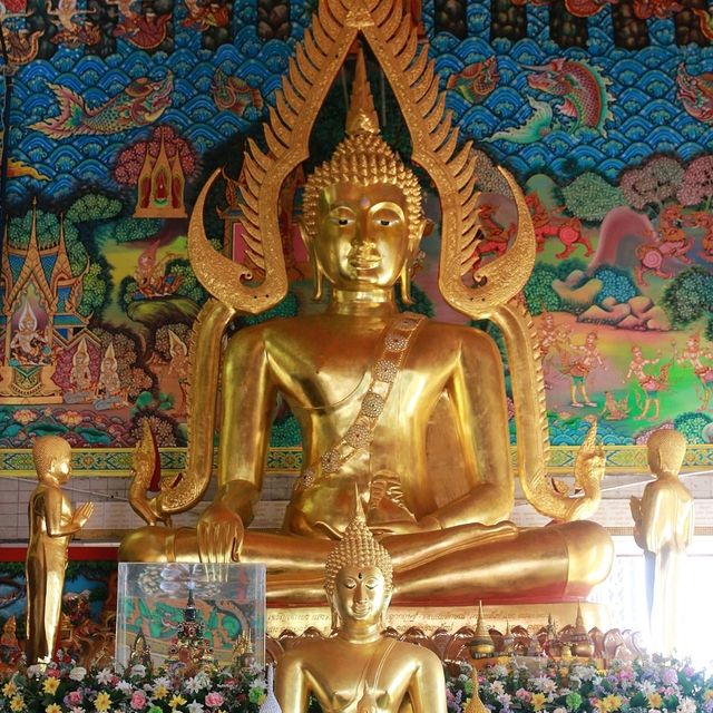  เที่ยวโบสถ์สีน้ำเงิน วัดปากน้ำแขมหนู