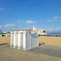 일본여행 후쿠오카의 아름다운 해변 모모치 시사이드 파크