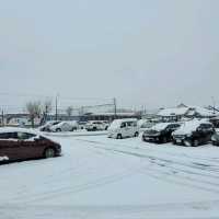 Snow Storm at Lake Kawaguchi