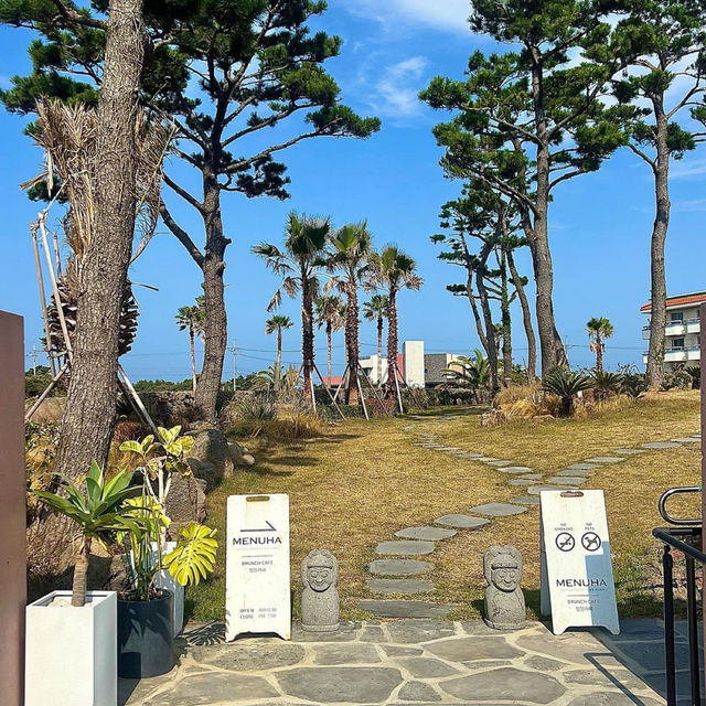 애월 오션뷰 브런치카페 가성비 굿!