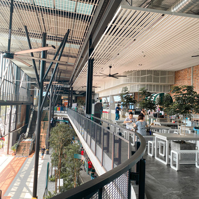 Newly Opened Food Hall in Penang with Robot Serving Food
