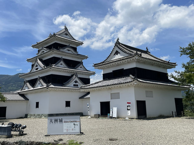 大洲象徵，木造重建卻不失氣質