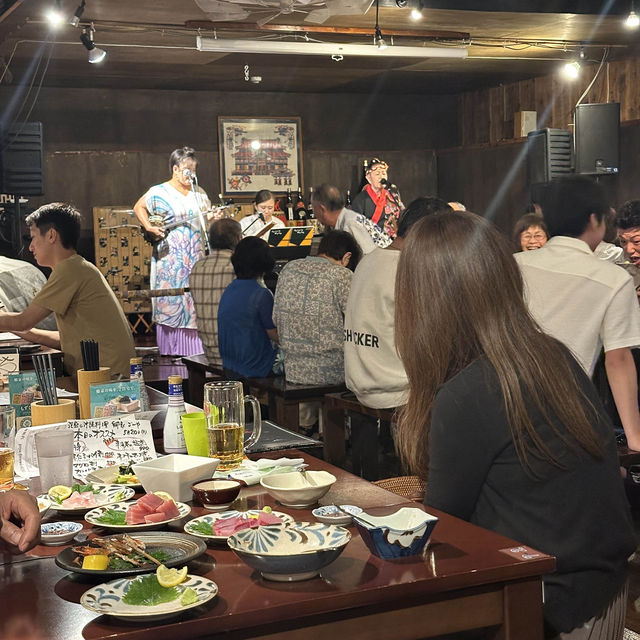 【宮古島】民謡ライブも楽しめる居酒屋！