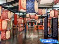 台南新天地-百燈點亮台南特展&時尚彩繪電扶梯