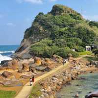 【野柳地質公園】120元全票，附近有海鮮餐廳