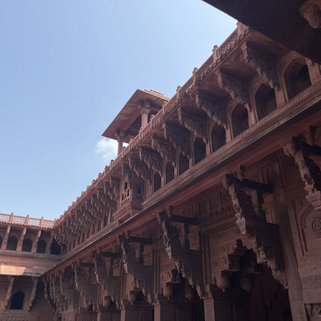 Agra Fort, a UNESCO Wold Heritage Site in India