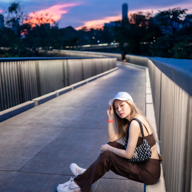 Benjakitti Park — เกาหลียังไง? ที่ไทยนี่แหละ🌅📍