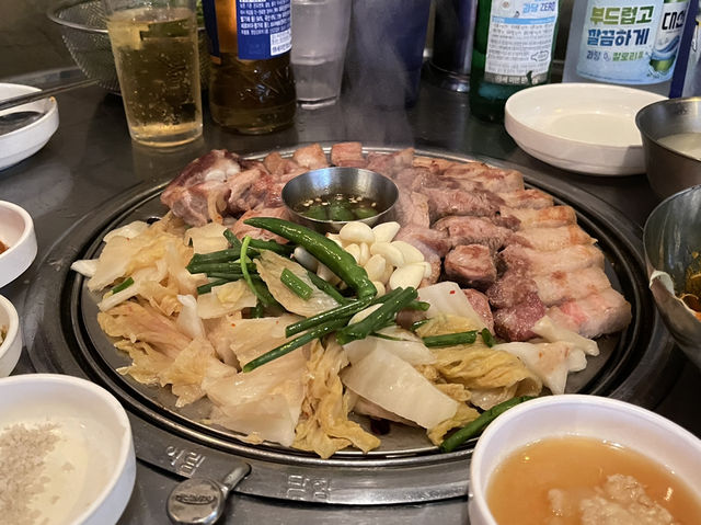 韓國釜山 中秋節就是要烤肉 釜山宅烤肉 부산댁