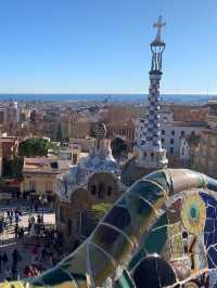 ❤️Stunning Park Guell-A MUST VISIT in Barcelona