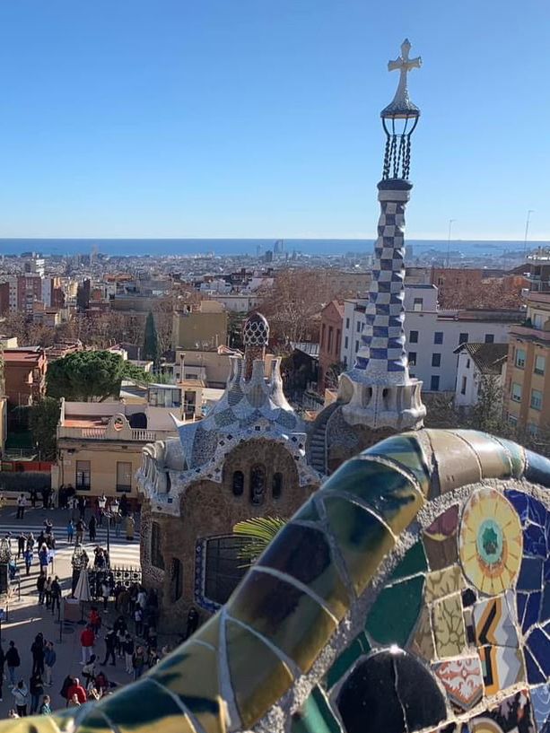 ❤️Stunning Park Guell-A MUST VISIT in Barcelona