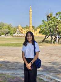 ชมเทียนเมืองอุบลฯ แวะไหว้ศาลหลักเมือง🛕🎗️