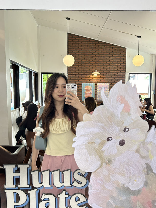 คาเฟ่ Huus plate 💖 ย่านสุขุมวิท