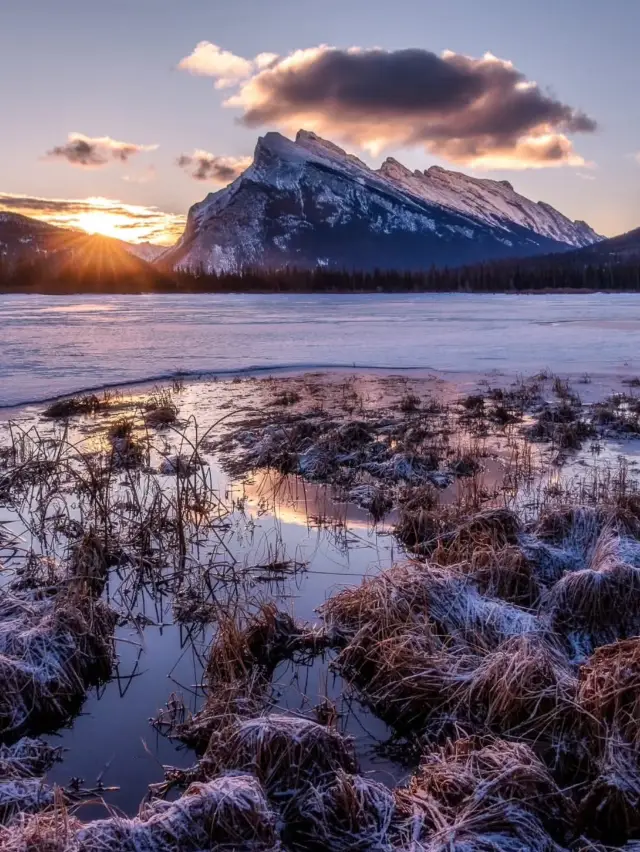 5 incredible sunrise spots within about a 20-minute from Banff