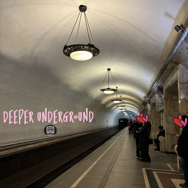 🚇🚇รีวิวรถไฟฟ้าใต้ดิน ที่ Moscow & St.Petersburg 
